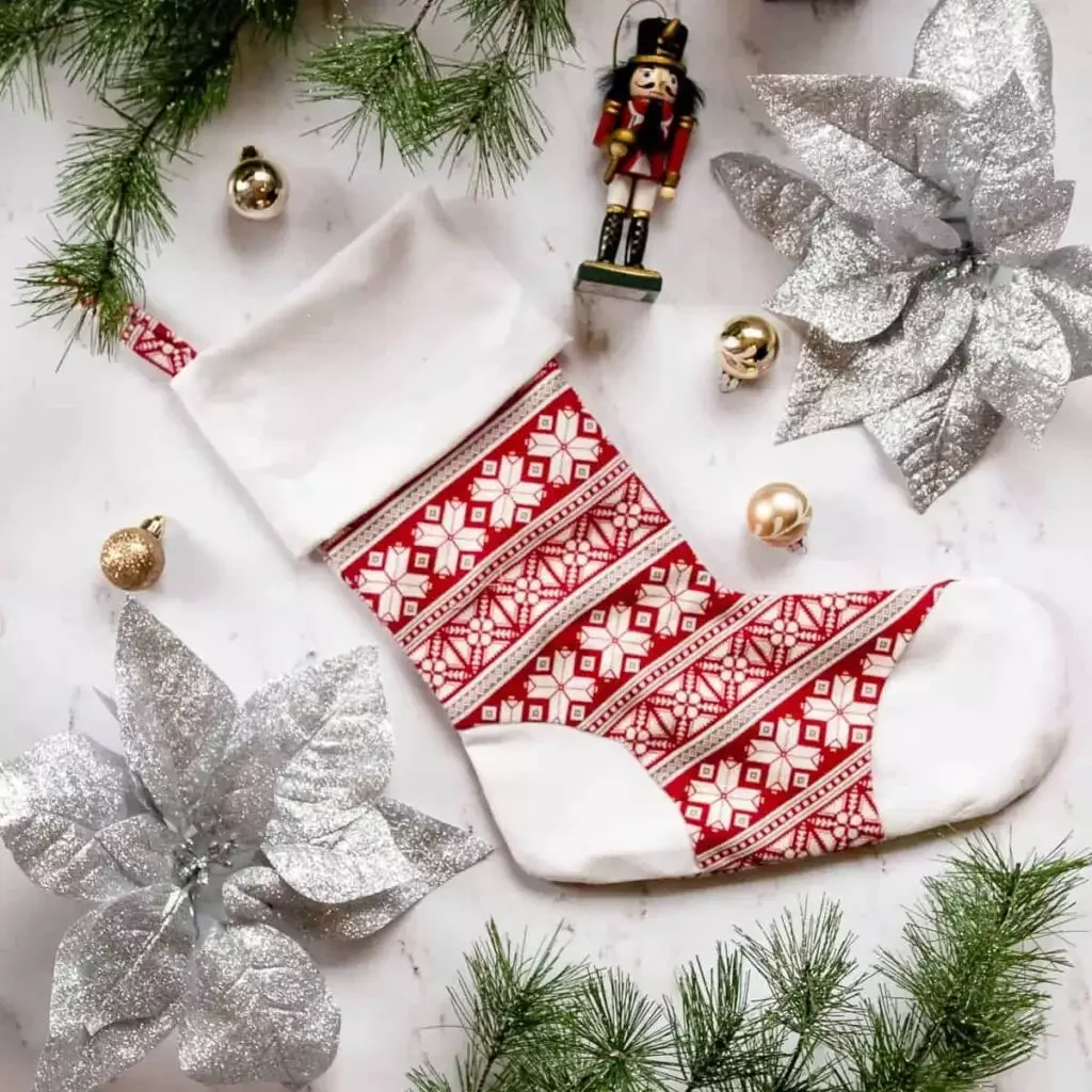 41 Creative DIY Christmas Stocking Ideas That Will Transform Your Holiday Decor 3 Christmas Stocking With Toe Patch