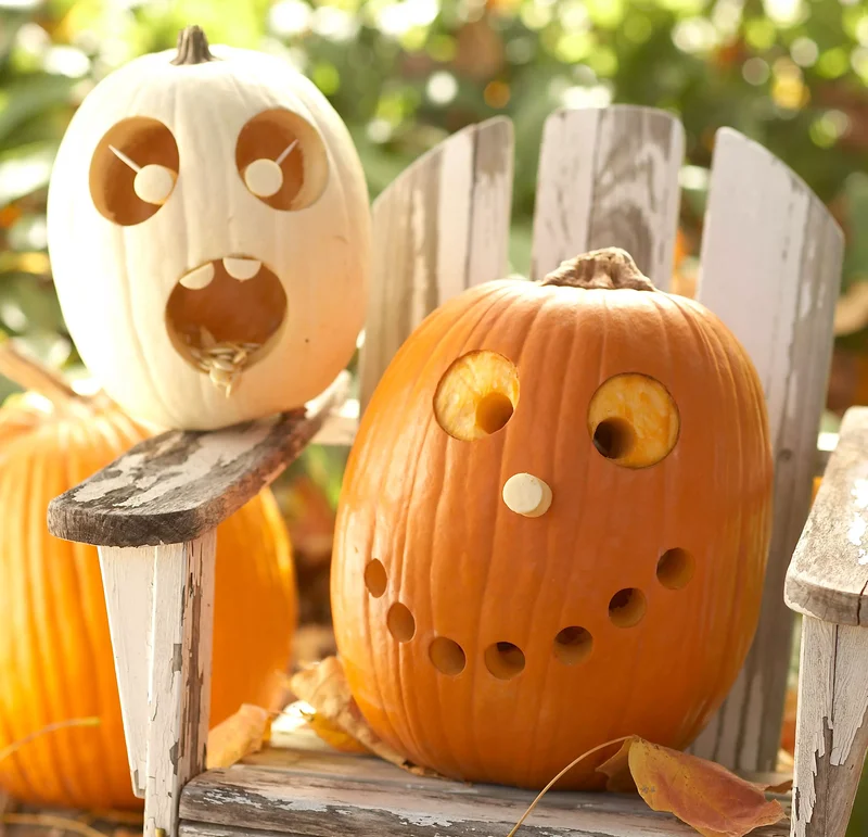 18 Fun Pumpkin-Carving Projects Perfect for Your Kids 9 Circular Smile