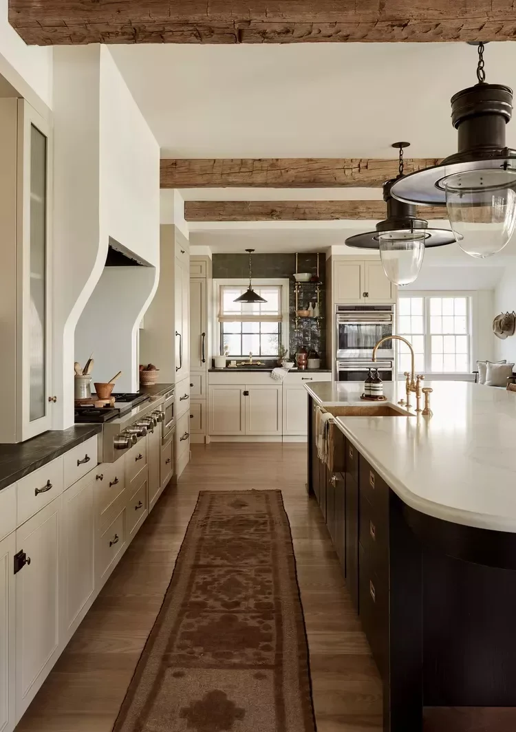 37 Timeless Traditional Kitchen Designs That Create the Perfect Cozy Home 13 Classic Range Hood