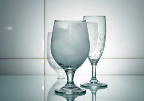 Cloudy Glassware