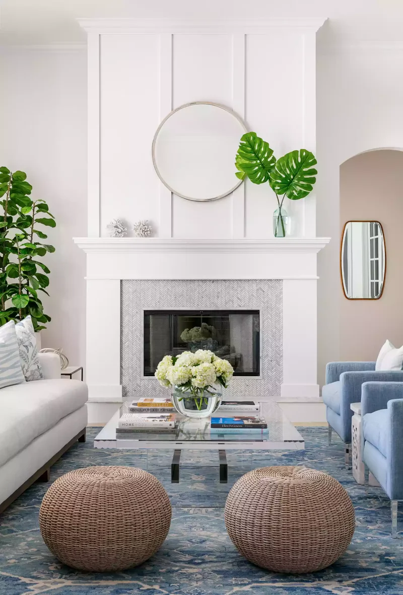 32 Living Room Mantle Decor Ideas That Add Style and Warmth 23 Coastal Details