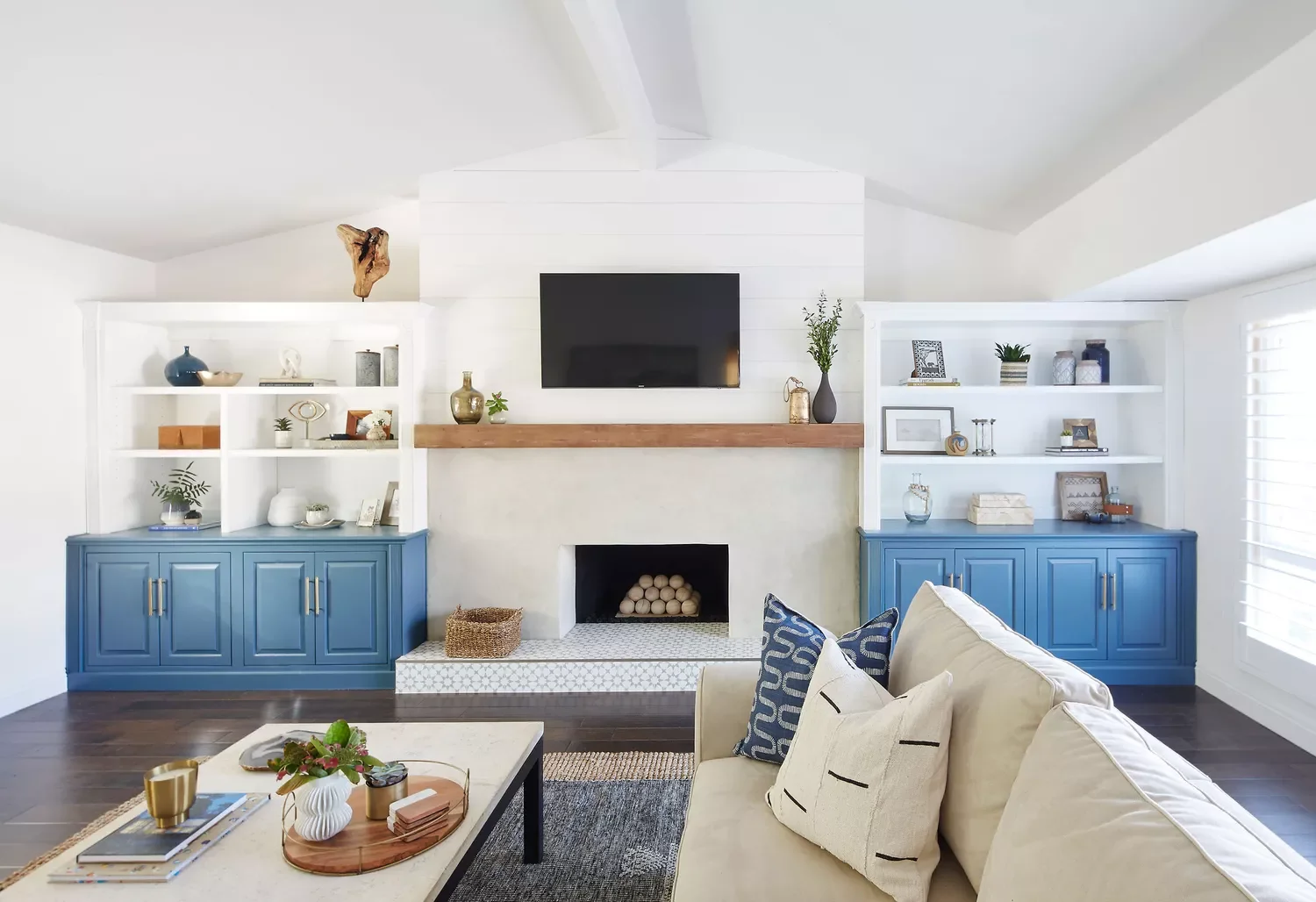 34 Stunning Fireplace Built-In Ideas That Transform Your Living Space 25 Coastal Fireplace Built-Ins