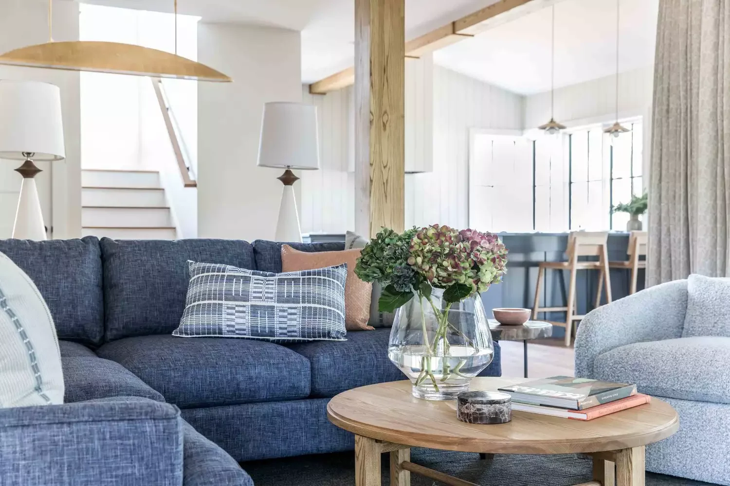 47 Stunning Blue Living Room Ideas That Work With Any Design Style 38 Coastal Living Room