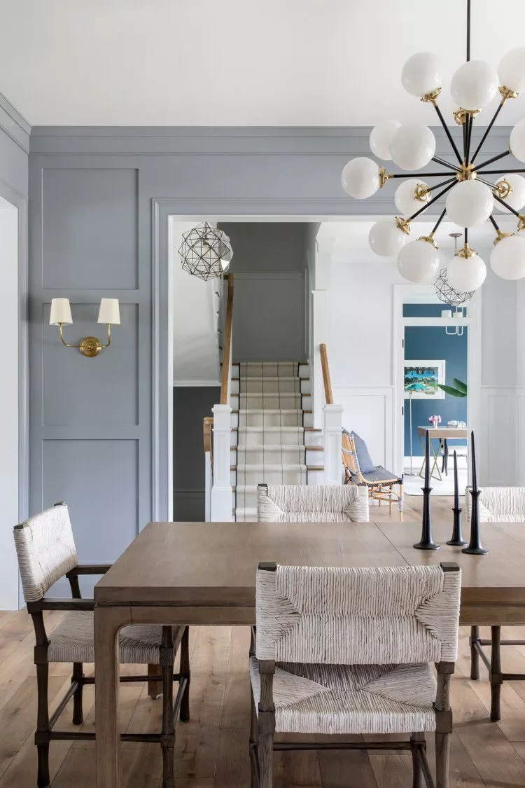 35 Stunning Stair Runner Ideas That Transform Your Home's Style and Comfort 31 Coastal Stair Runner