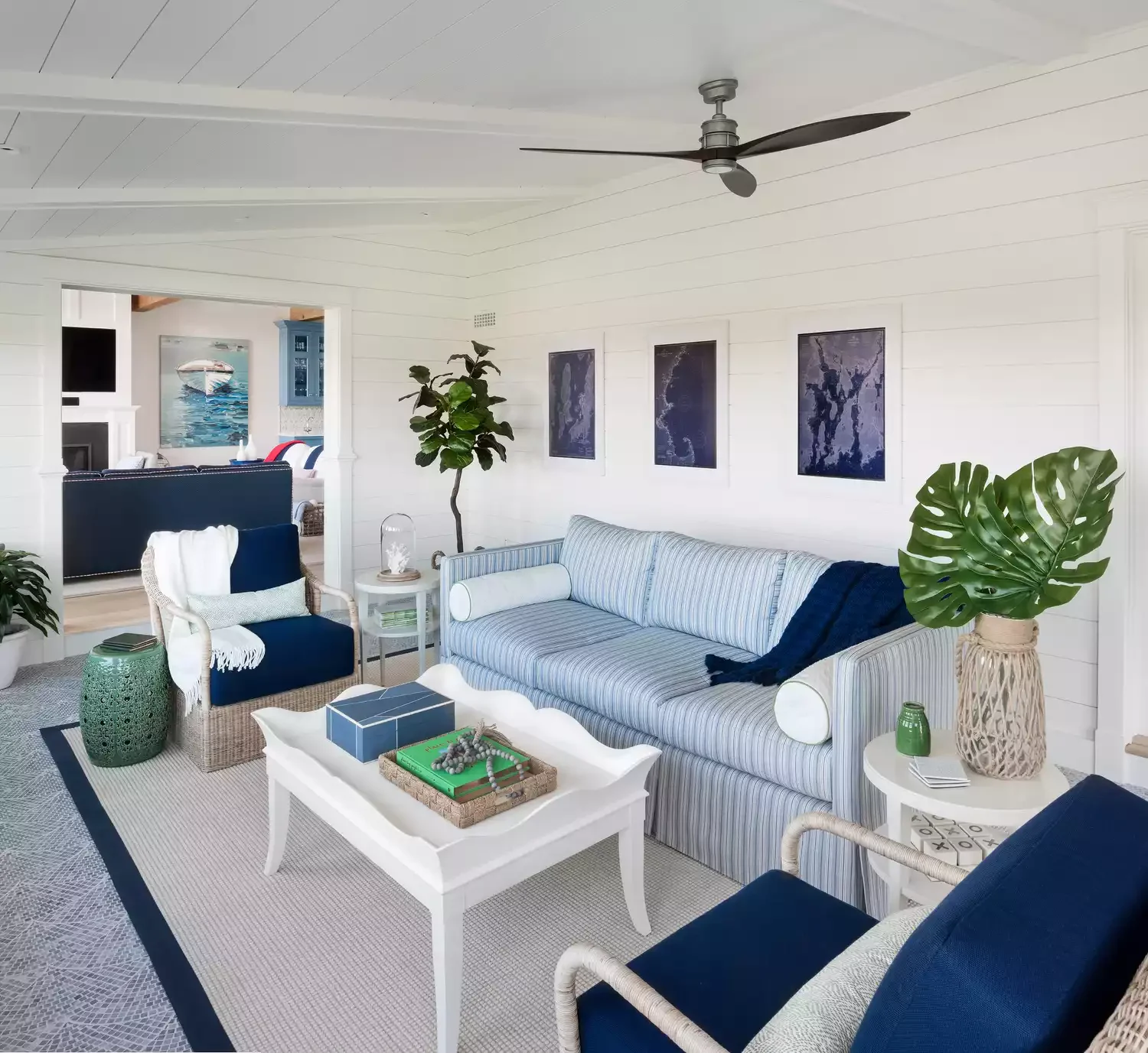 48 Cozy Small Sunroom Ideas That Will Transform Your Space 7 Coastal Sunroom Decor