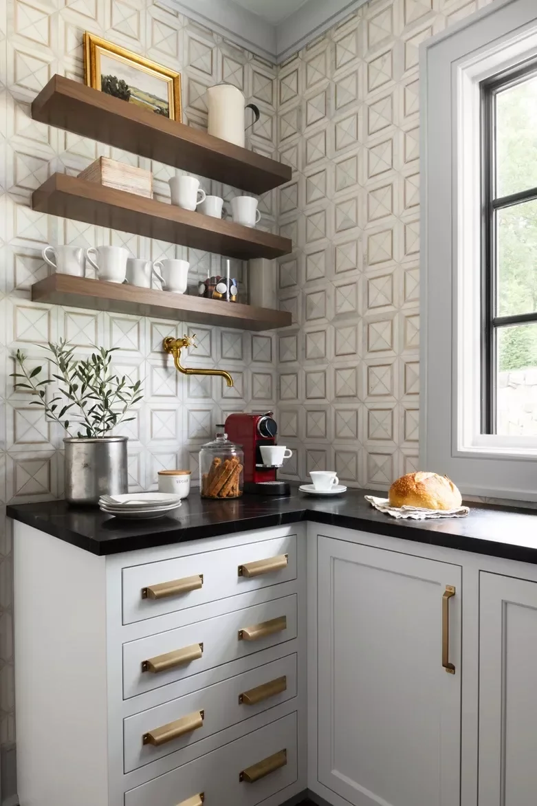 42 Creative Coffee Station Ideas That Will Transform Your Kitchen 9 Coffee Station Pot Filler