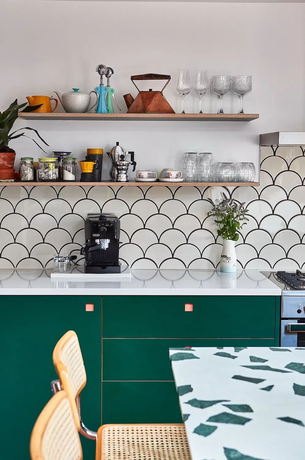 42 Creative Coffee Station Ideas That Will Transform Your Kitchen 21 Coffee Station Shelf