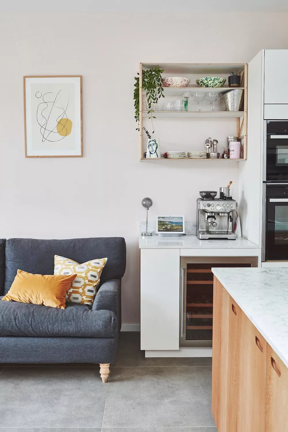 42 Creative Coffee Station Ideas That Will Transform Your Kitchen 3 Coffee Station Shelf