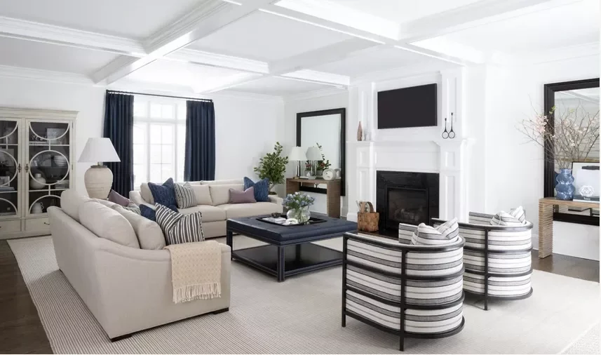 28 Stunning Coffered Ceiling Designs That Transform Any Room 21 Cohesive Ceiling