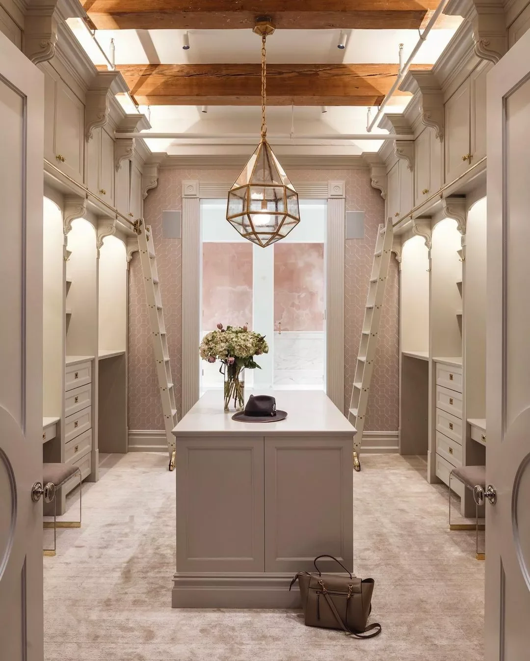 23 Walk-In Closet Island Ideas That Will Transform Your Dressing Room Cohesive Color