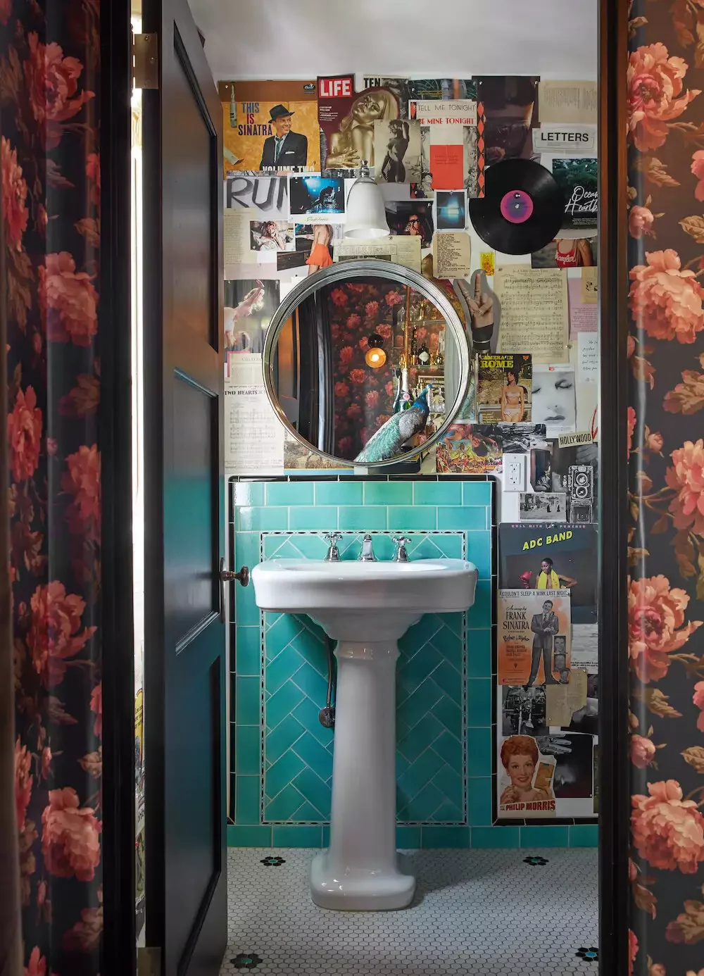 44 Bathroom Accent Wall Ideas That Completely Transform Collage Accent Wall