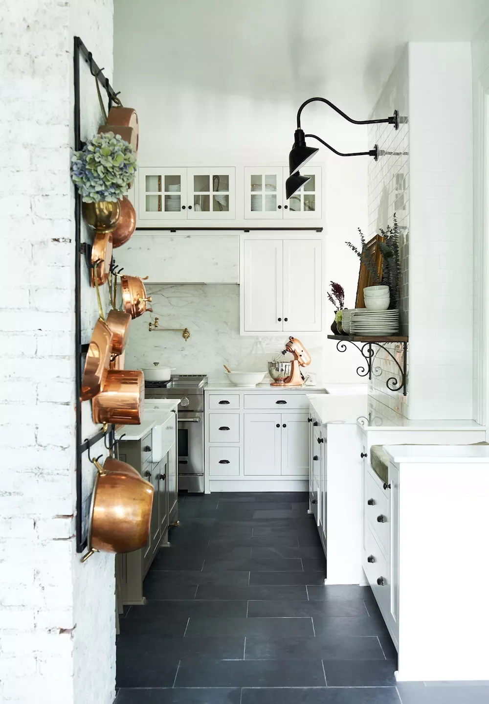 31 Timeless French Country Kitchen Ideas That Blend Rustic Charm with Elegant Style 19 Collect Copper Cookware