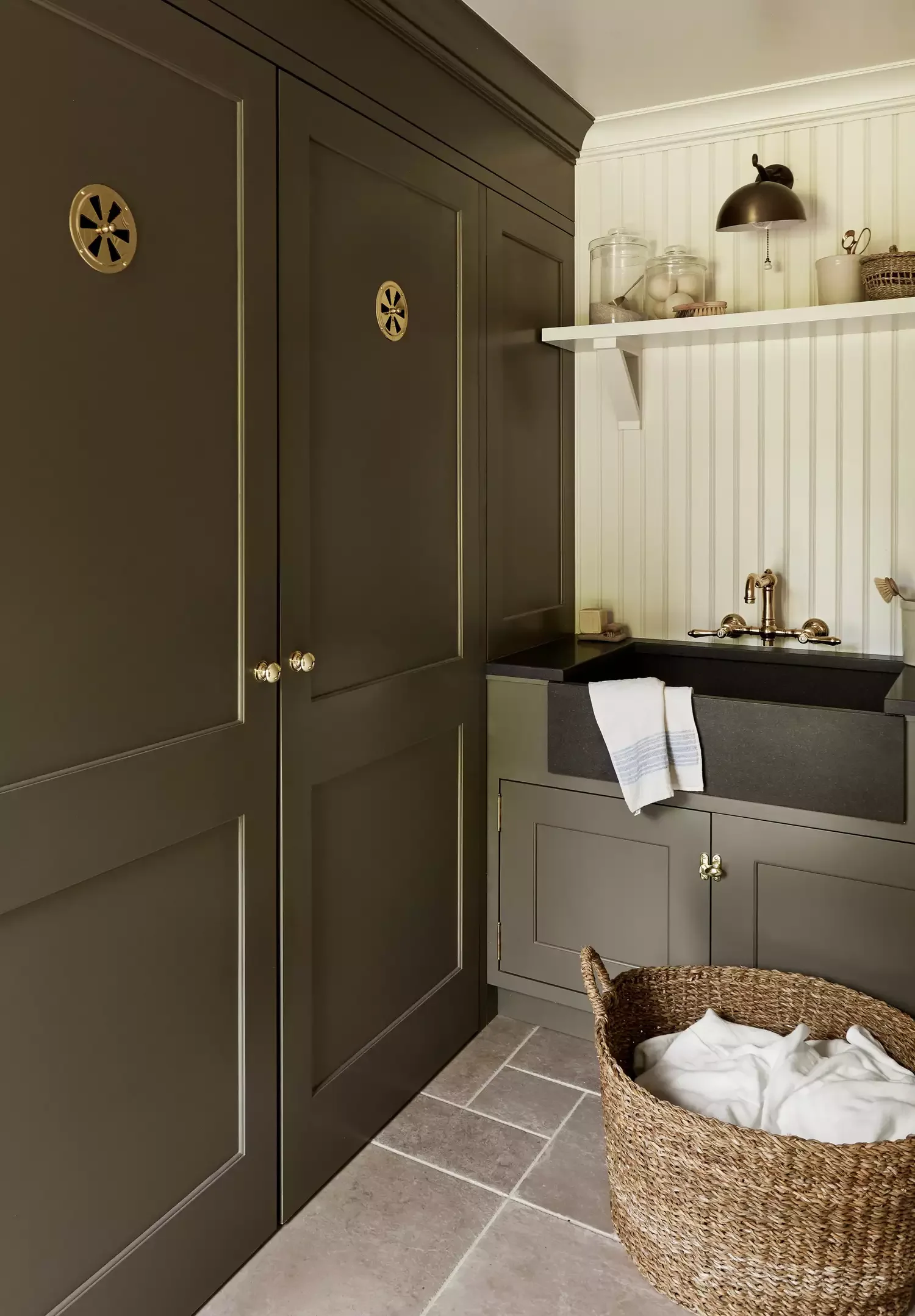 32 Clever and Stylish Ways to Store Your Towels Collect Towels in a Basket
