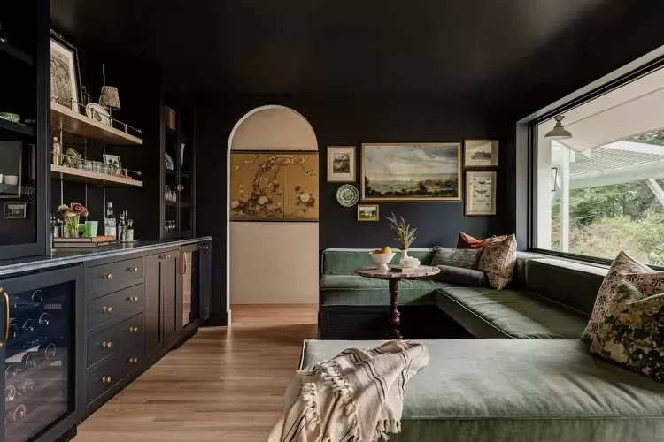 30 Dark and Dramatic Living Rooms That Will Transform Your Space Color Drench With Black