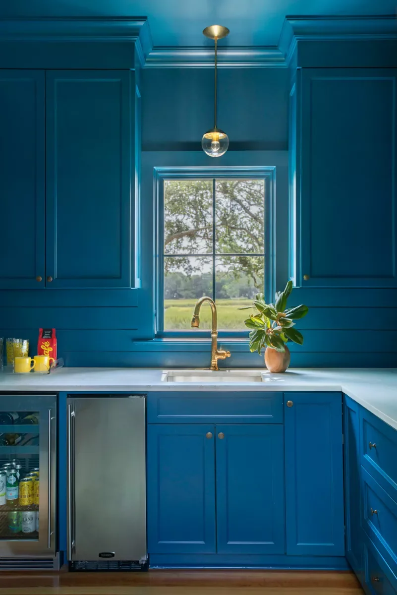 96 Kitchen Design Ideas to Transform Your Space on Any Budget 46 Color Drench Your Kitchen