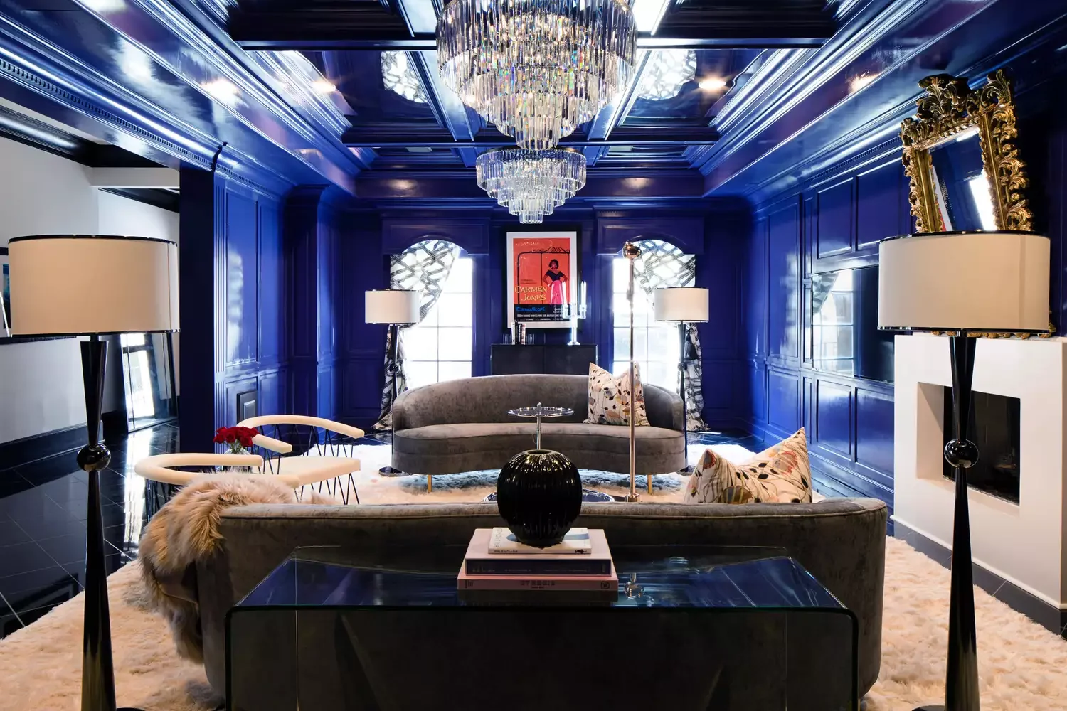25 Stunning Tray Ceiling Designs That Transform Your Room's Fifth Wall 24 Color Drench the Walls and Ceiling