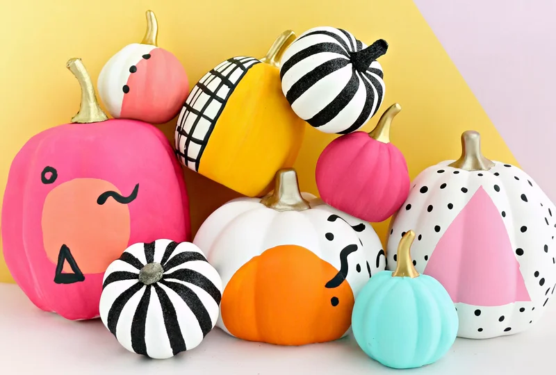 90 Creative Pumpkin Decorating Ideas to Try This Season 12 Color Pops