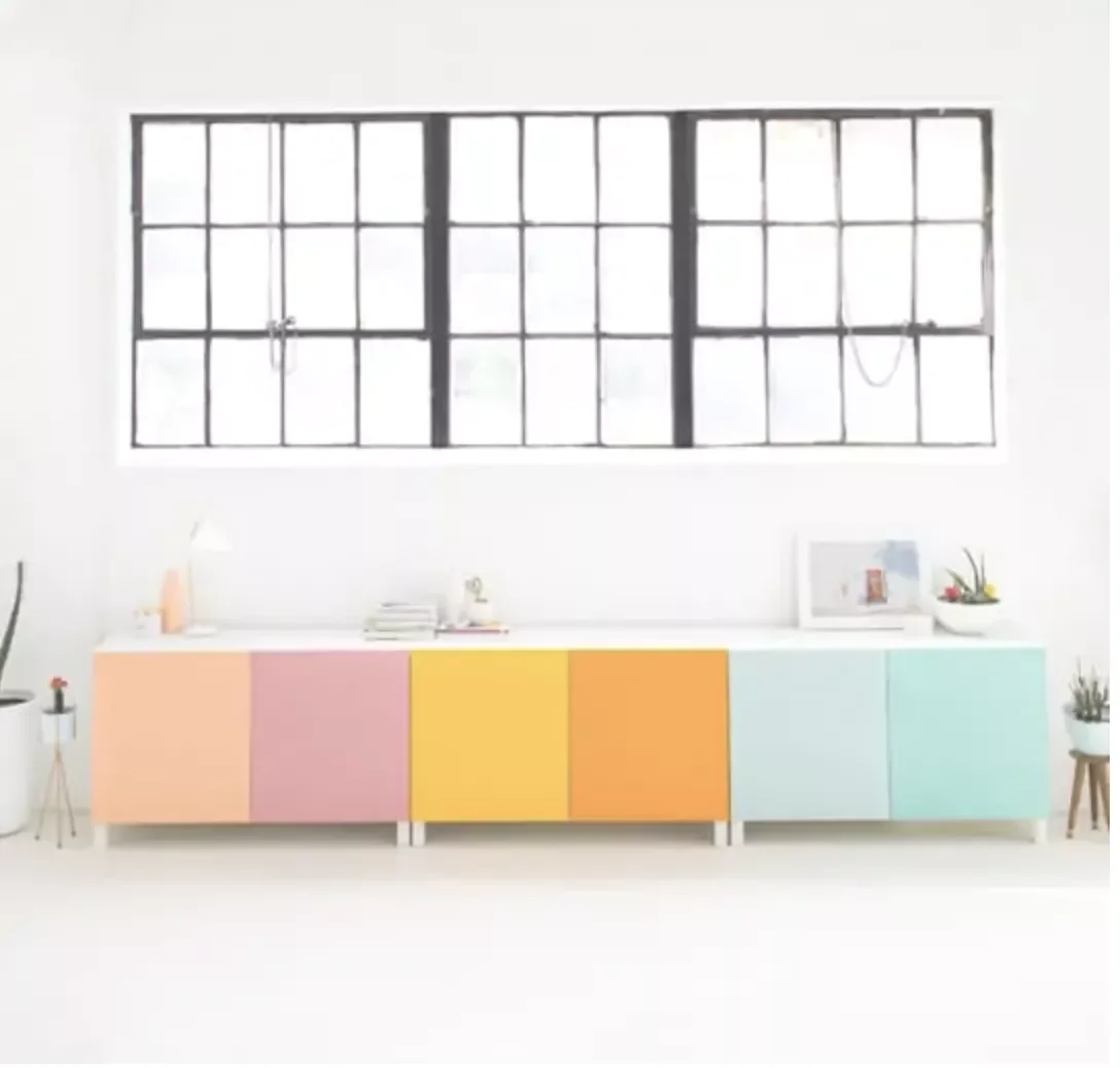 Colorblock Storage Cabinets