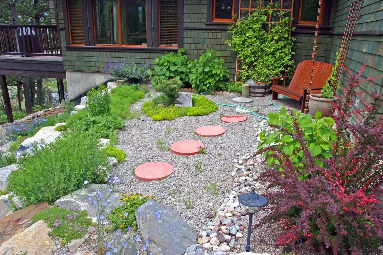 Colored Saucer Stepping Stones