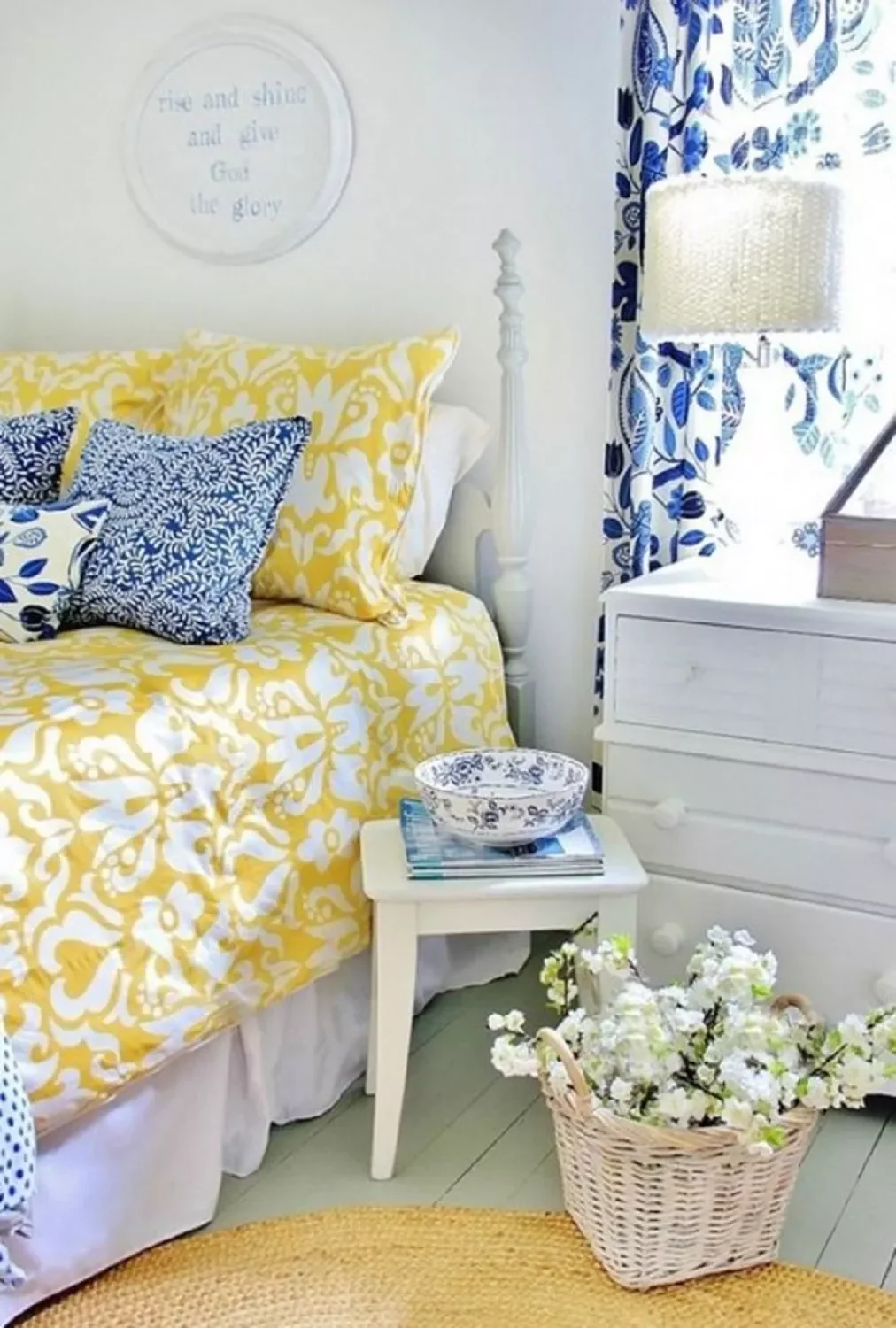 49 Stunning Farmhouse Bedroom Designs That Will Transform Your Space 49 Colorful Bedding
