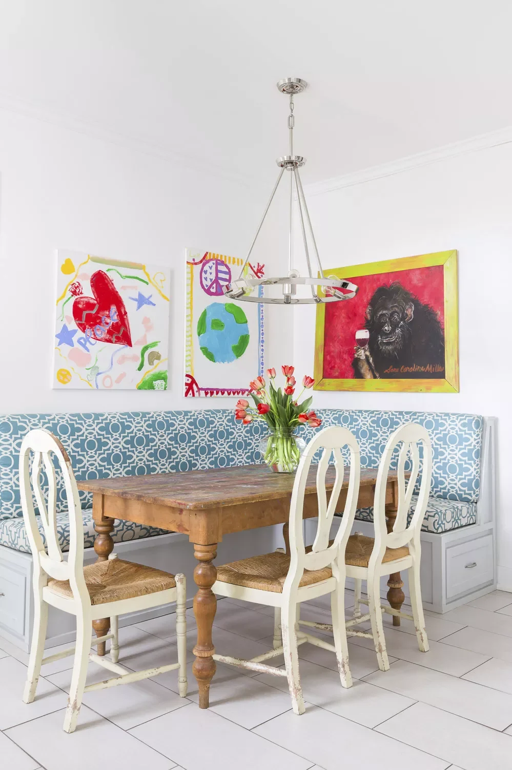 30 Cozy Breakfast Nook Ideas That'll Transform Your Morning Routine Colorful Breakfast Nook