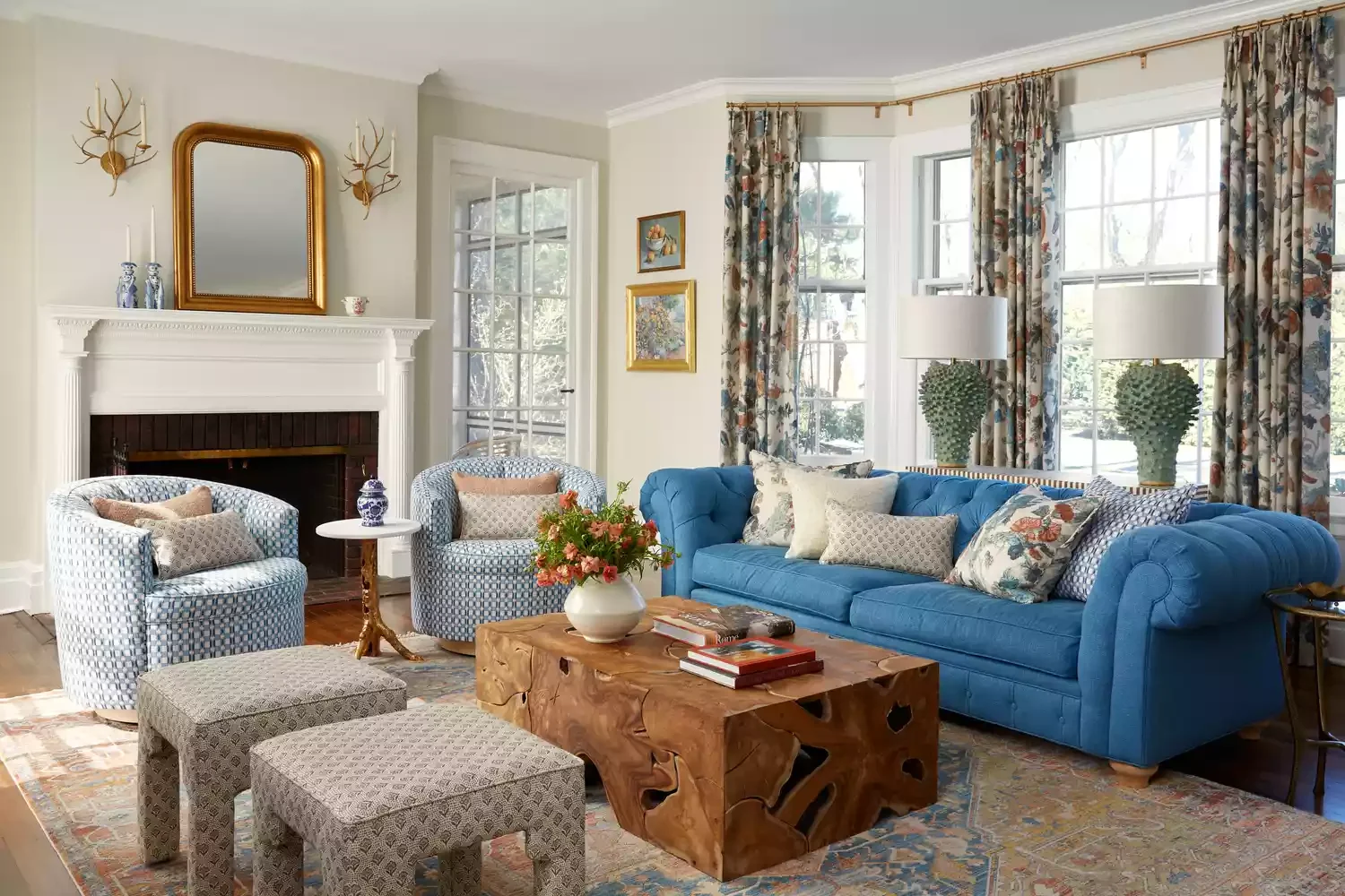 38 Stunning Sofa Ideas That'll Transform Your Living Room Style 32 Colorful Chesterfield