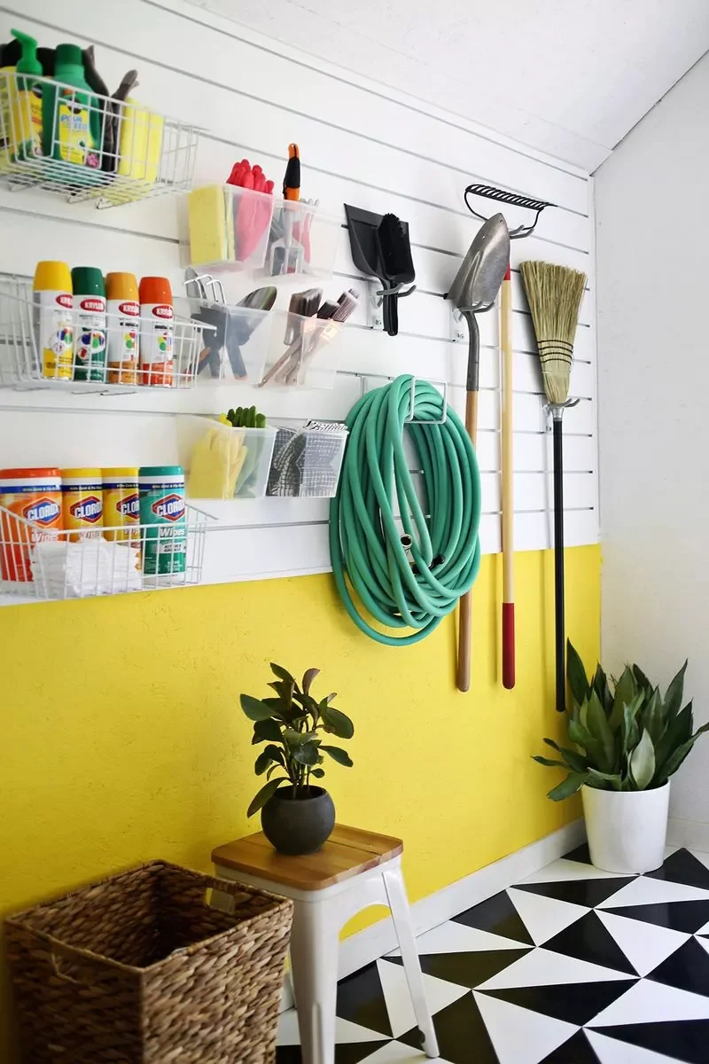 19 Amazing Garage Transformation Ideas to Revolutionize Your Space Colorful Garage Makeover