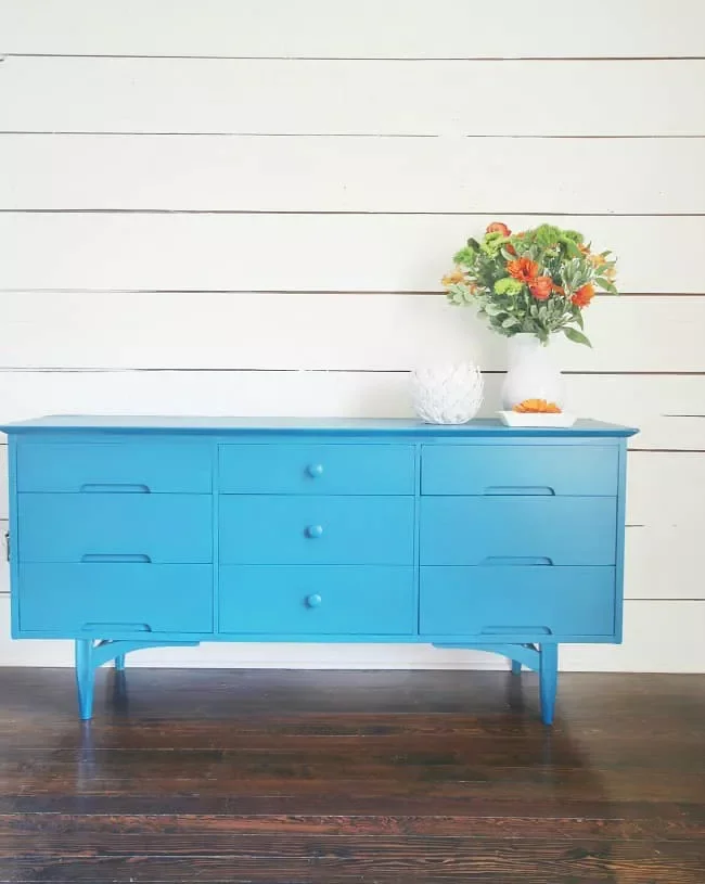 36 Stunning Painted Dresser Ideas That'll Transform Your Home's Style Colorful Midcentury Modern