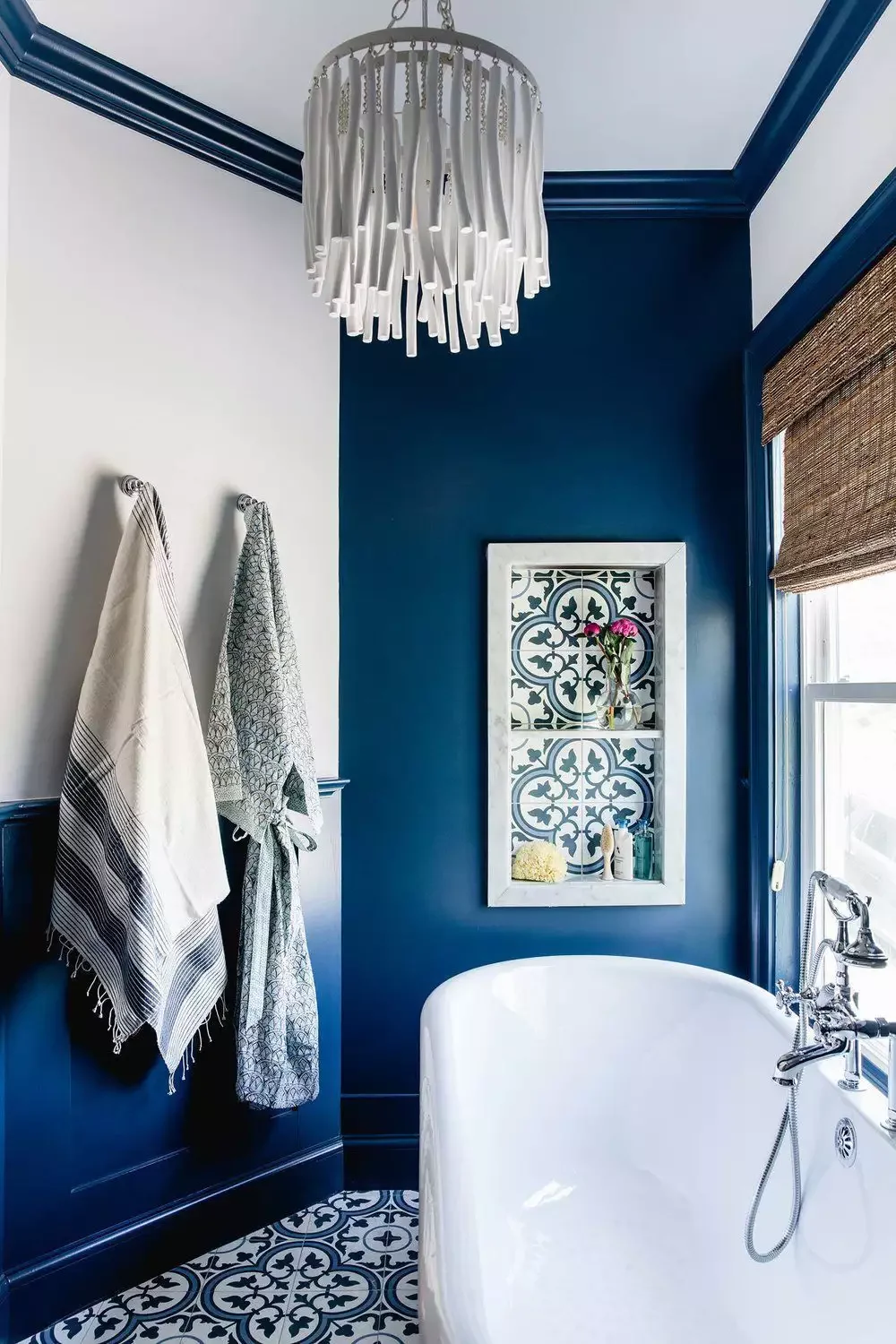 30+ Stunning Bathroom Floor Tile Ideas to Transform Your Space Colorful Patterned Tile