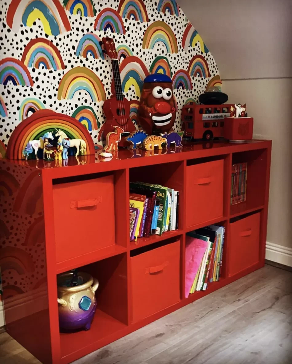 Colorful Toy Storage