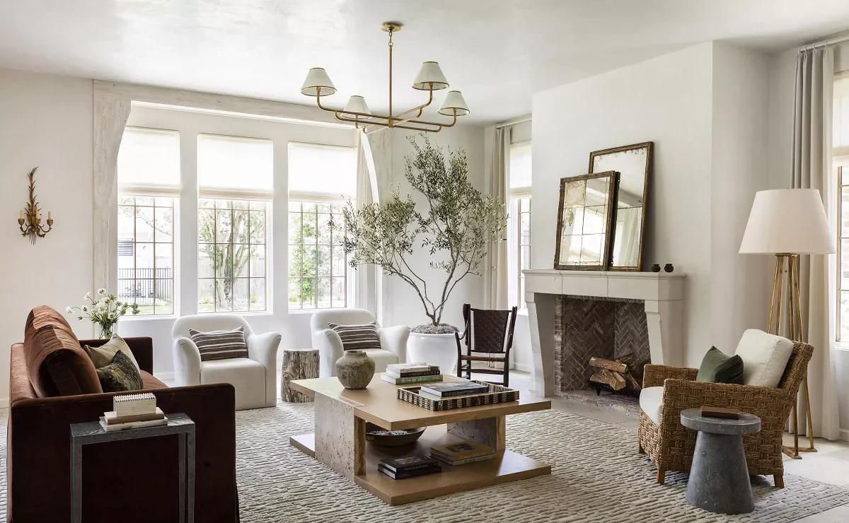 25 Brilliant Ways to Master Transitional Living Room Design 4 Combine Textures
