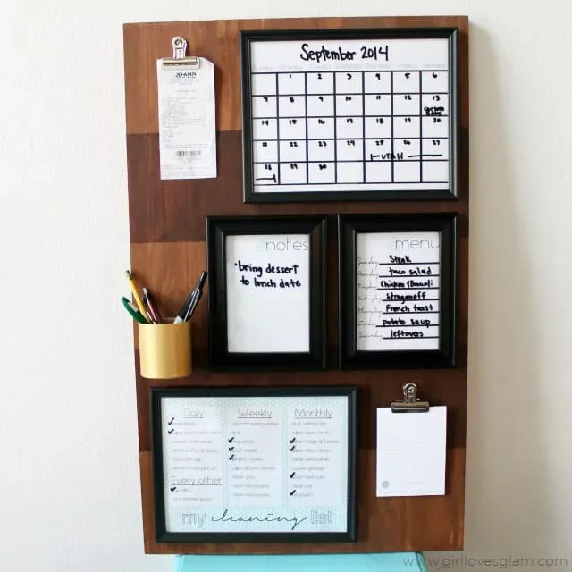 21 Brilliant Family Organization Hub Ideas to Transform Your Home Into an Organized Haven Command Center Board