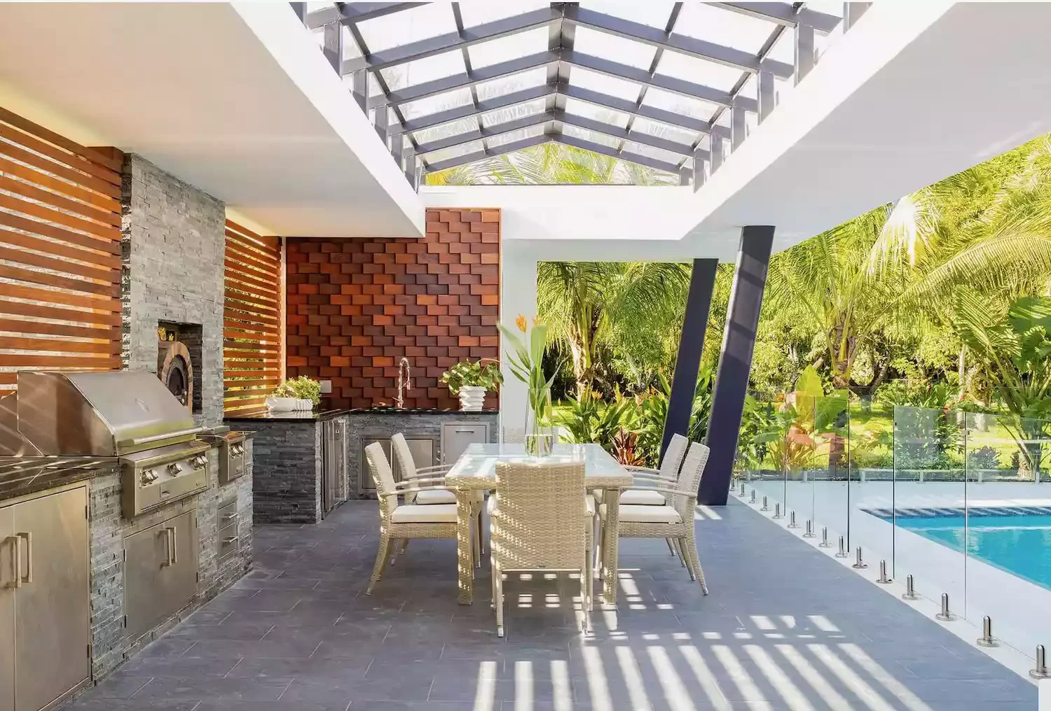 50 Stunning Patio Cover Ideas to Transform Your Outdoor Space Commit With a Glass Roof