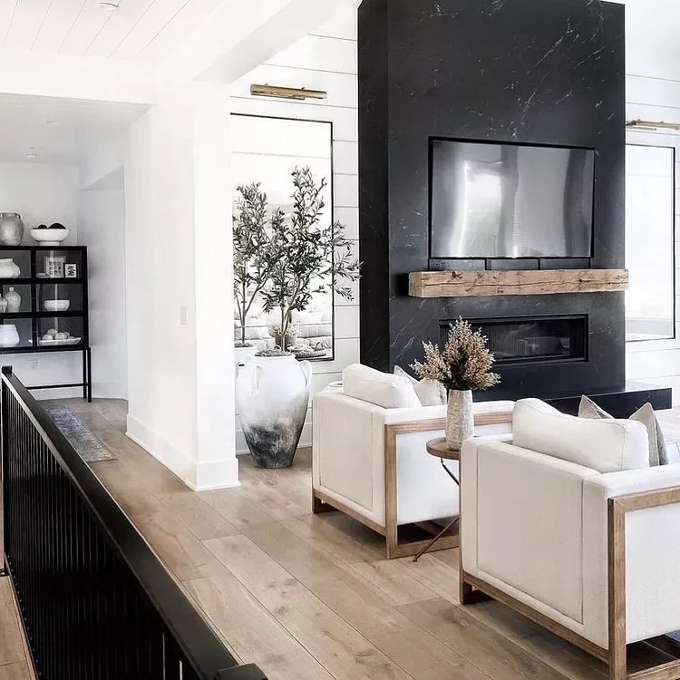 47 Brilliant Small Living Room Ideas That Make Every Square Foot Count 38 Commit to Black and White