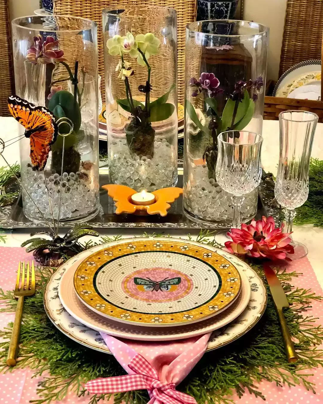52 Gorgeous Spring Table Centerpiece Ideas to Transform Your Dining Space 10 Commit to a Theme