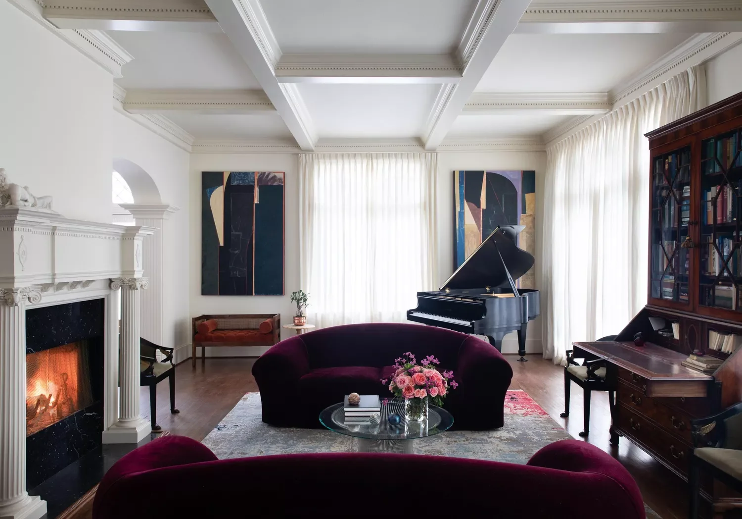 25 Stunning Tray Ceiling Designs That Transform Your Room's Fifth Wall 7 Complement Other Architectural Details