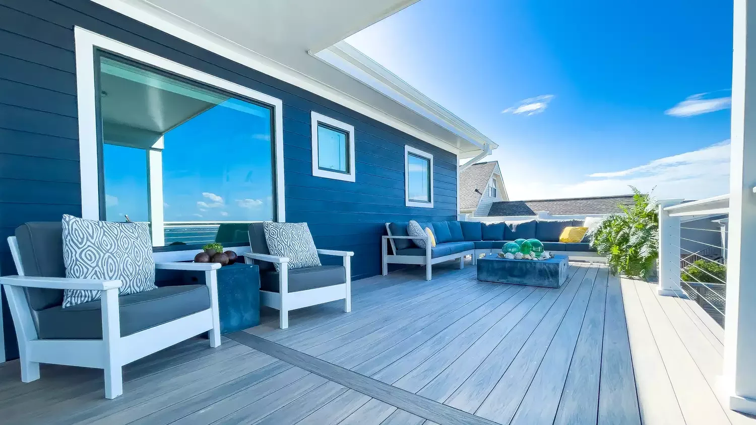 36 Coastal Home Decor Ideas That Transform Your Space Into a Seaside Sanctuary 4 Complement With Glass Buoys