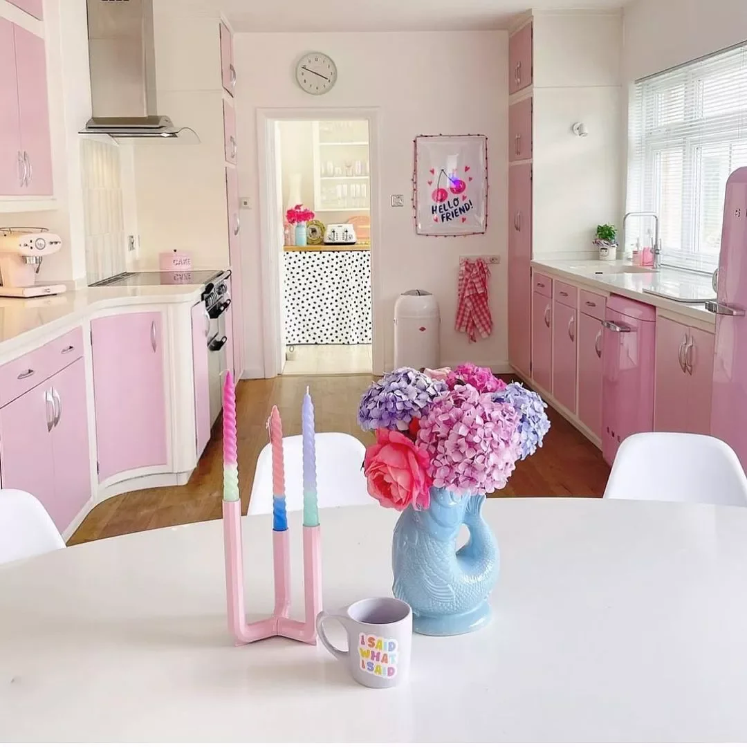 30 Stunning Pink Kitchen Designs That Show Why Pink Is the Ultimate Neutral 24 Complement ith Pastel Hues