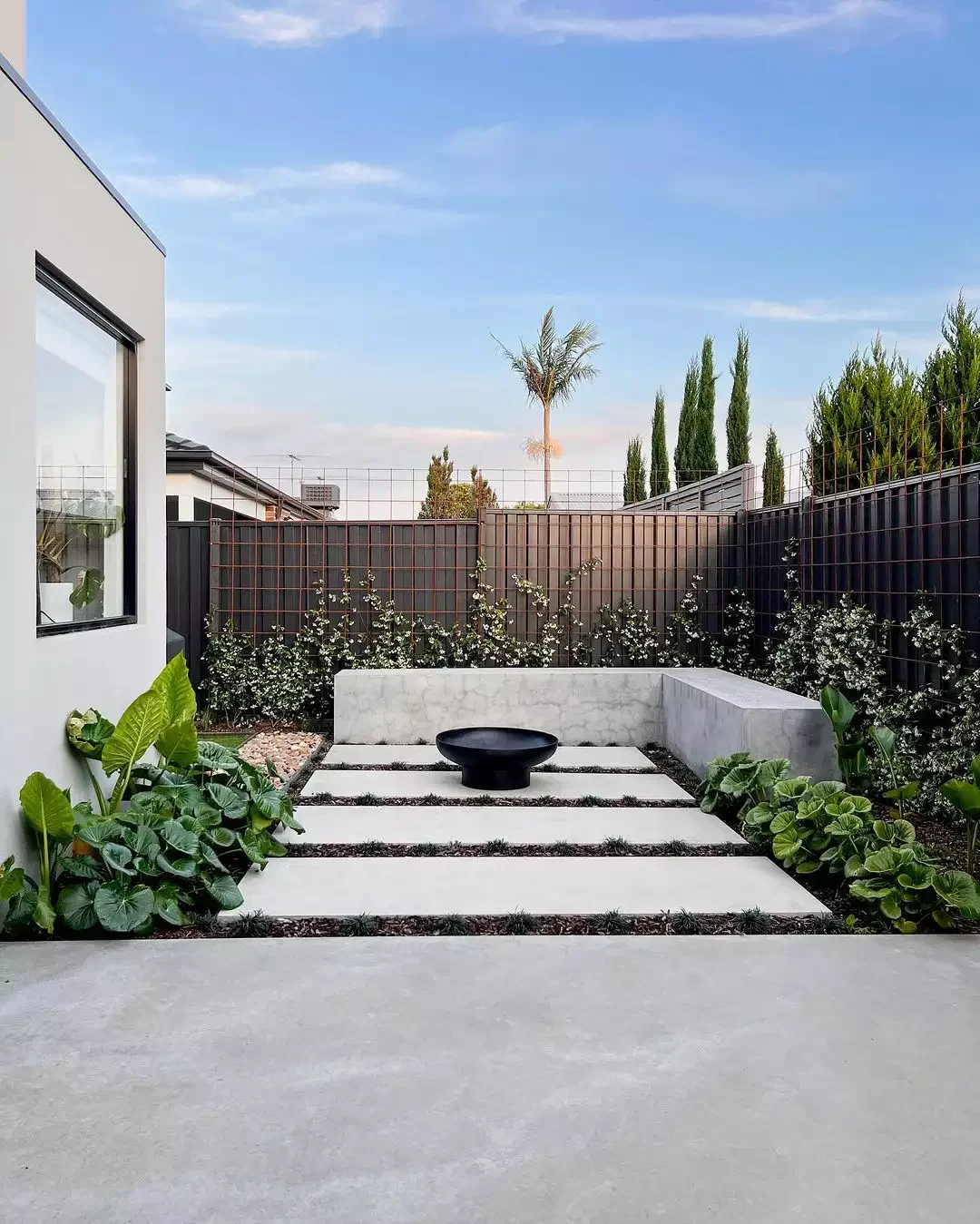 Concrete Slab Path