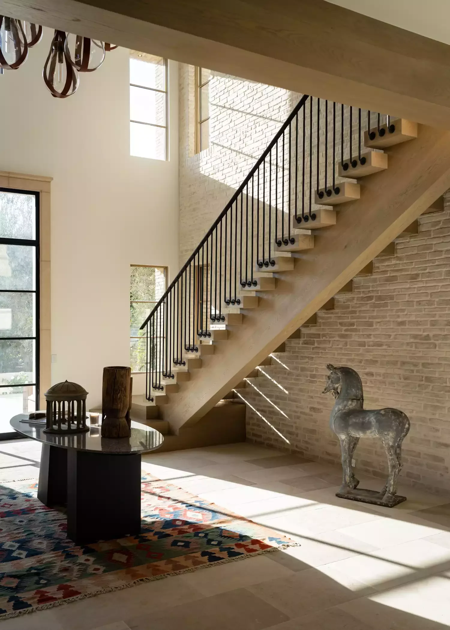 32 Staircase Design Ideas That Transformed Homes This Year Connect Balusters Directly to Stairs