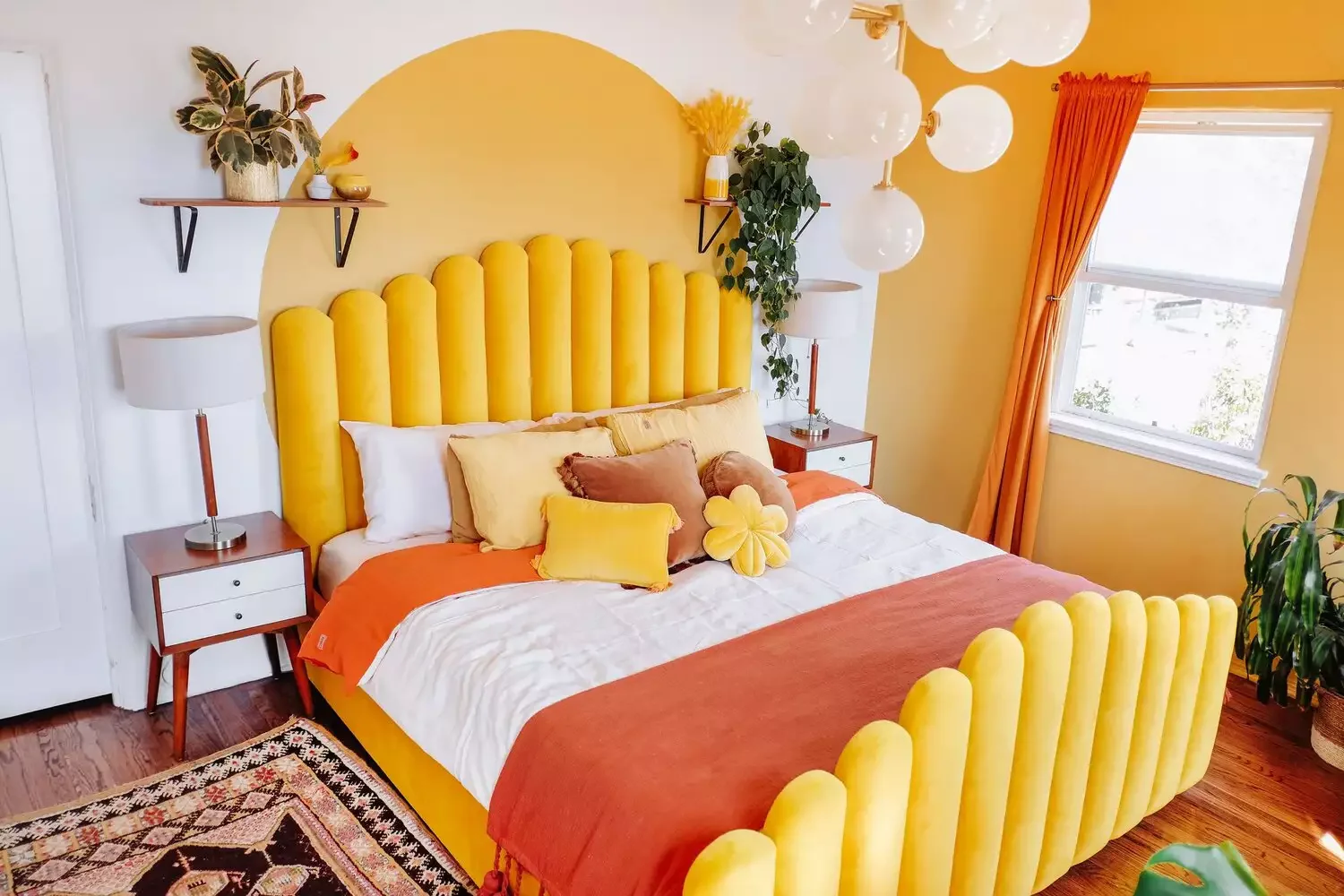 27 Stunning Midcentury Modern Bedroom Ideas That Will Transform Your Space 7 Consider Colorful Midcentury Bedroom