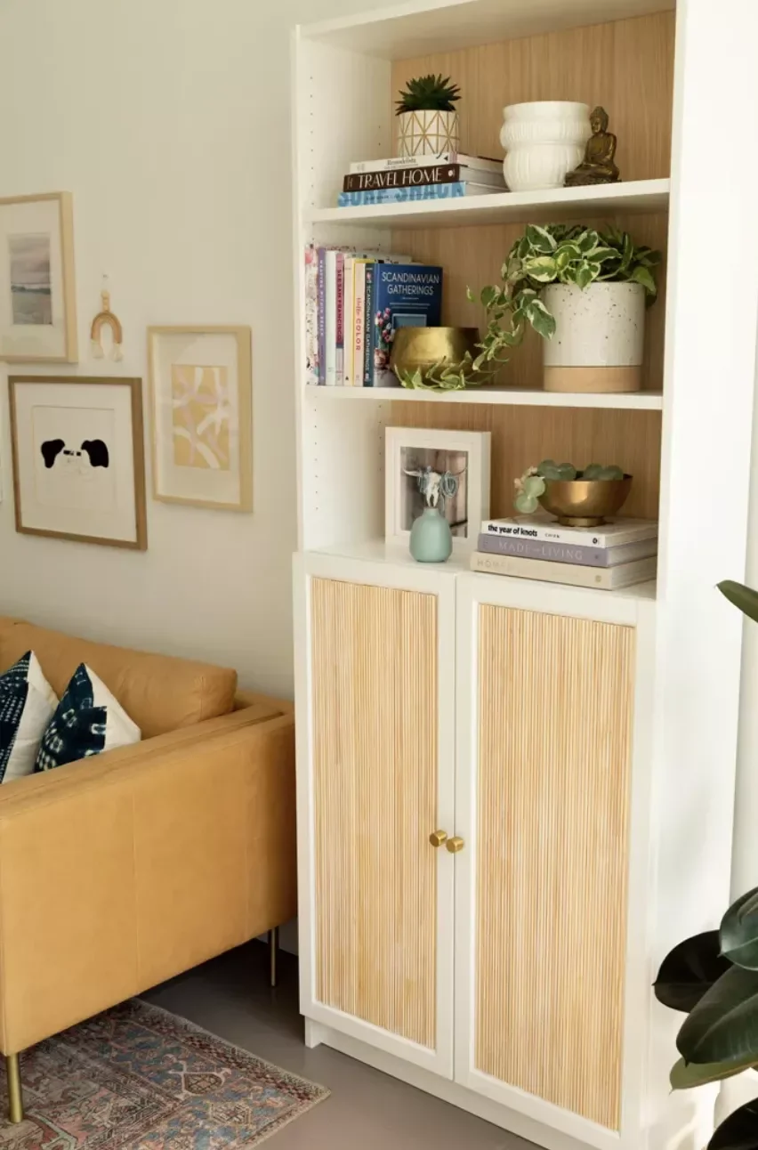 15 Brilliant IKEA Living Room Hacks That Look Like Designer Pieces 10 Consider Fluting