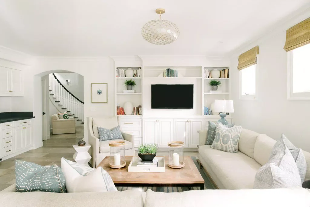 42 Stylish TV Room Ideas That Balance Entertainment and Beautiful Design 11 Consider Proportions