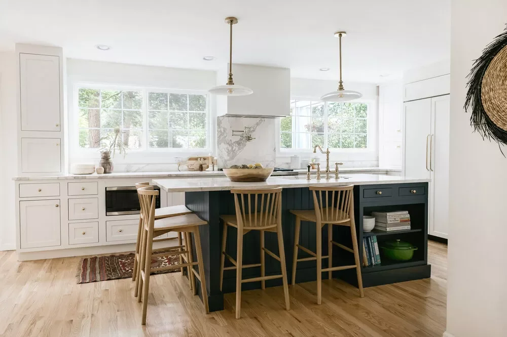 43 Stunning Midcentury Modern Kitchen Ideas to Transform Your Space 12 Consider the Light Fixtures