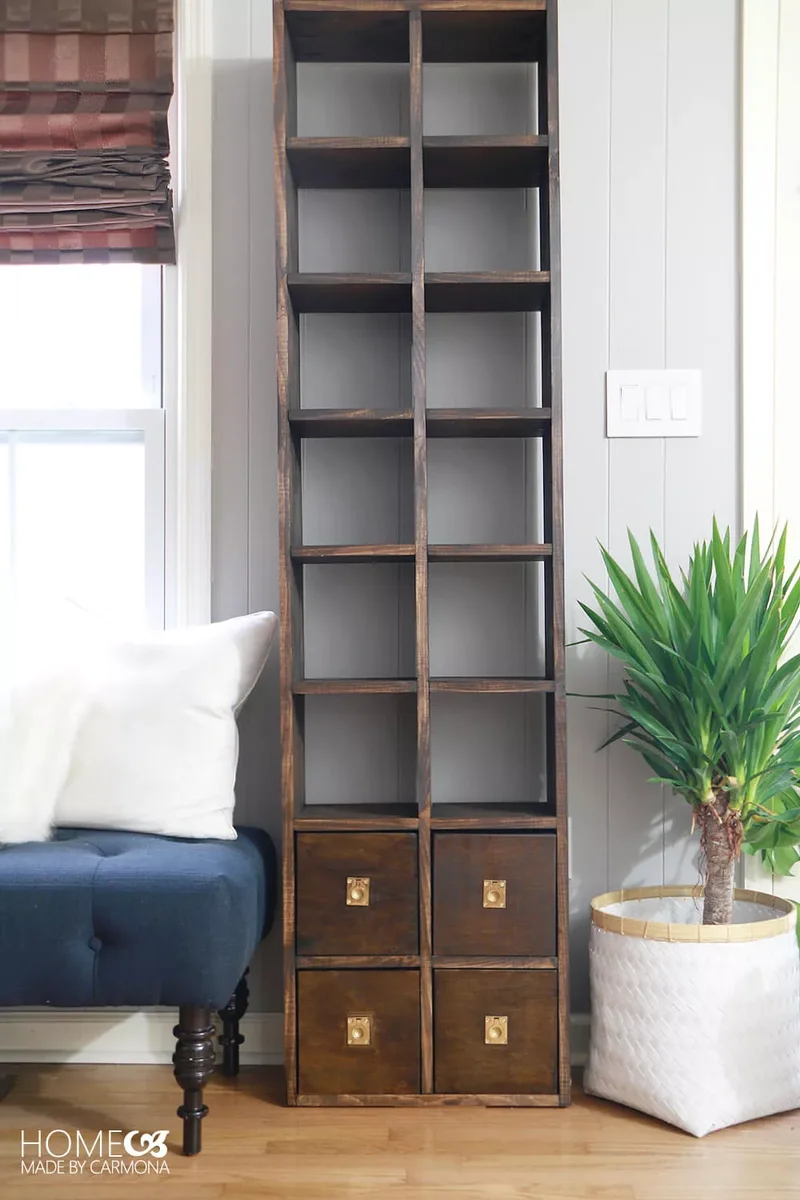 25 Genius Renter-Friendly Projects to Upgrade the Look of Any Apartment 7 Construct Your Own Shelving Unit