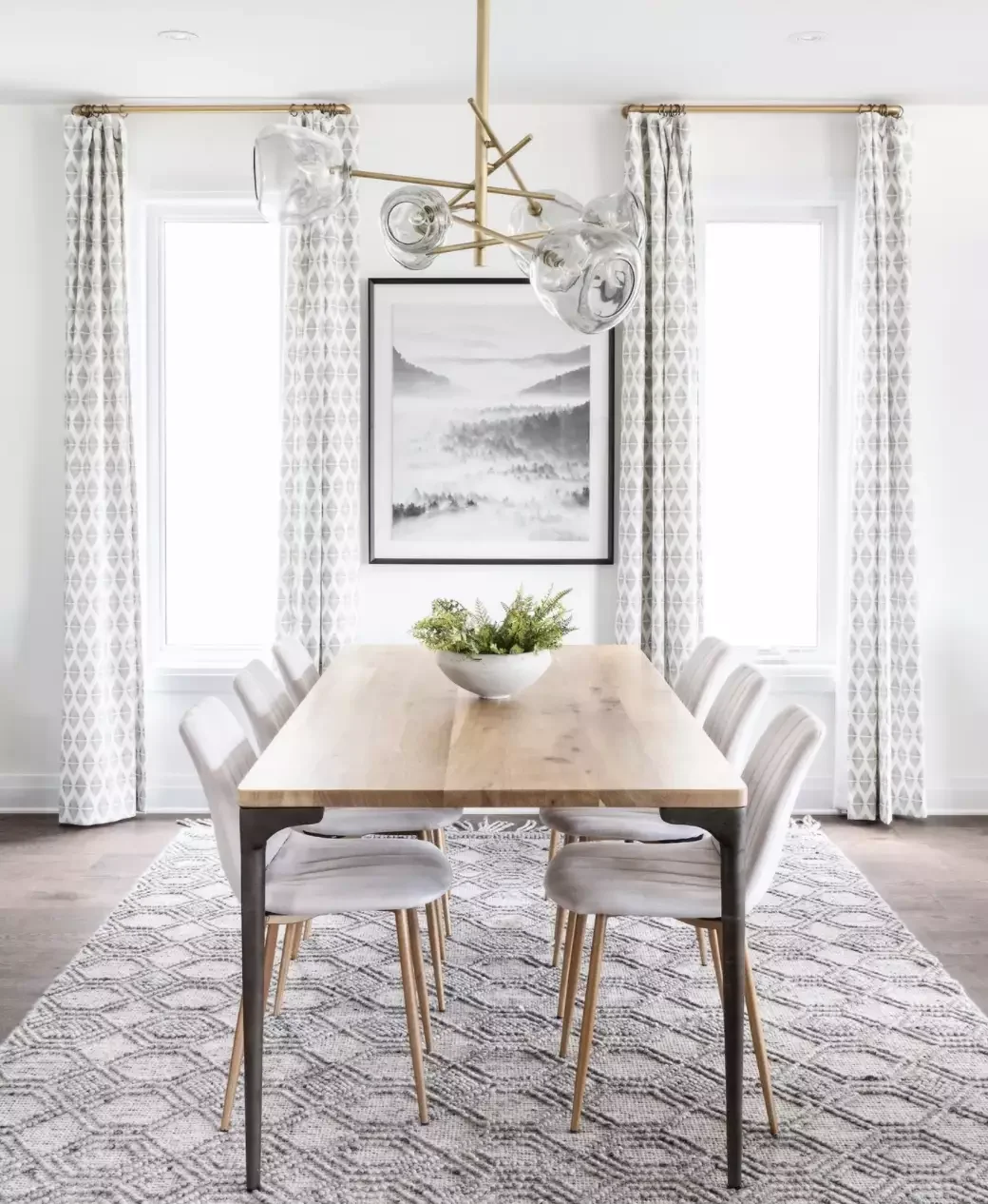30 Stunning Dining Room Curtain Ideas That Will Transform Your Space Contemporary Curtains