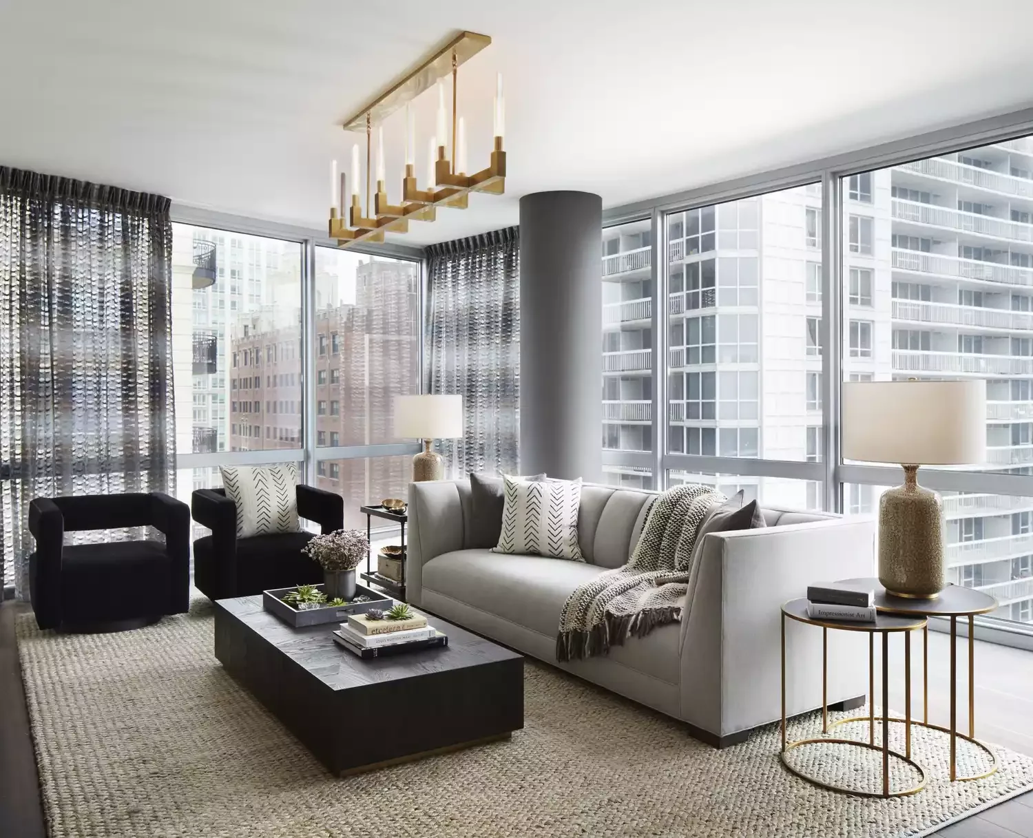 43 Stunning Gray Living Room Ideas That Create the Perfect Serene Haven 23 Contemporary Gray Accents