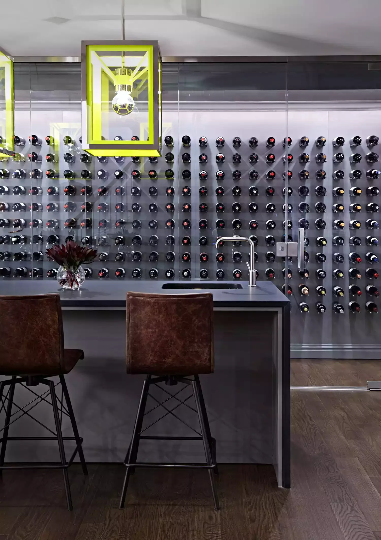 32 Stunning Wine Storage Ideas That Will Transform Your Home Contemporary Wine Cellar