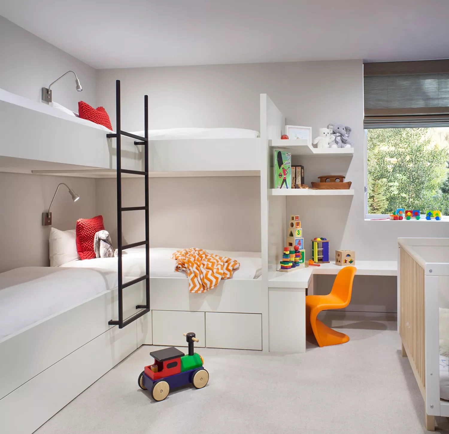 25 Amazing Bunk Room Designs That Work for Every Age 19 Contemporary