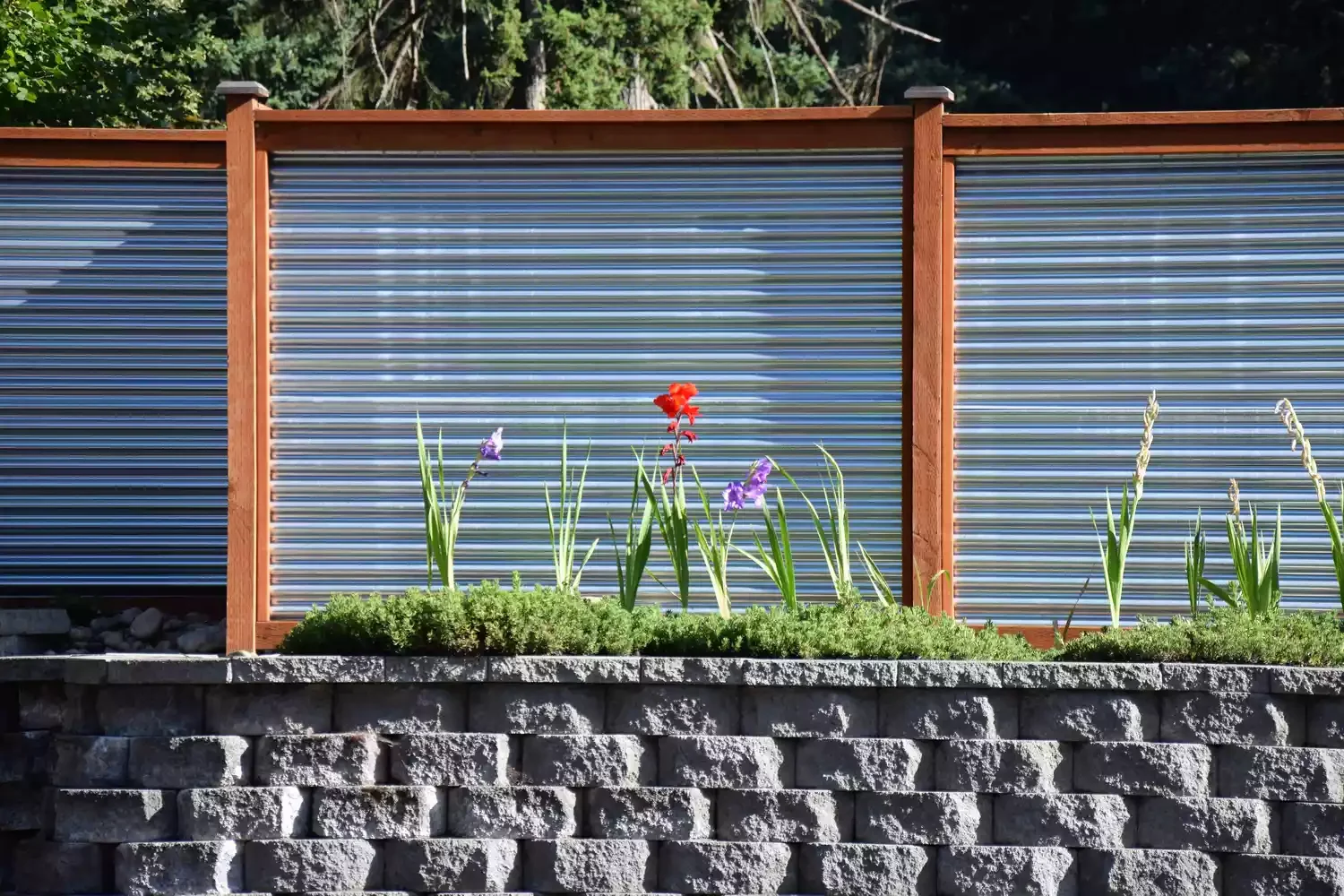 24 Creative DIY Fence Projects to Transform Your Outdoor Privacy Contrast Elements